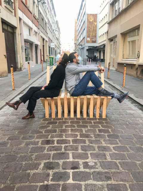 penser sur un banc